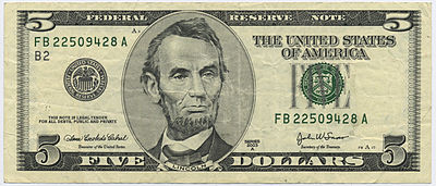 Five Dollar Bills